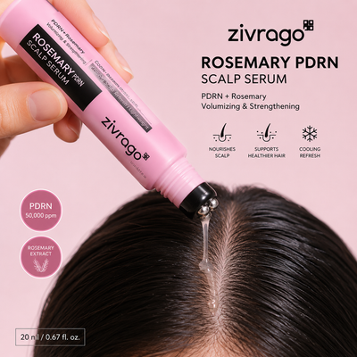 Zivrago Rooted — Rosemary PDRN Scalp Serum