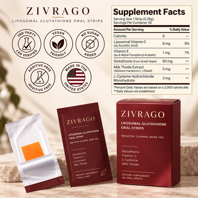 Zivrago Glutathione Glow Strips