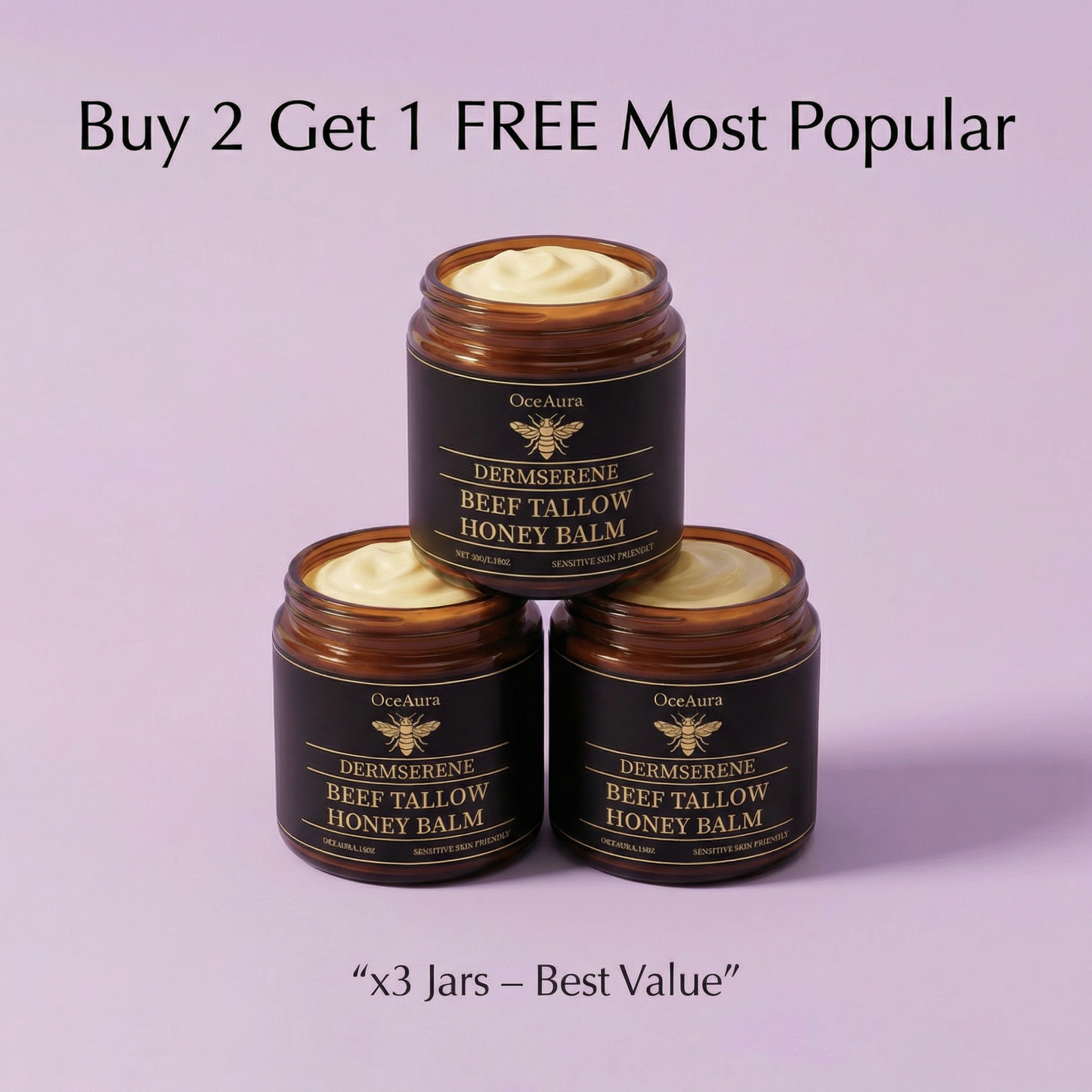 Premium Tallow Honey Balm