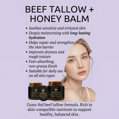 Premium Tallow Honey Balm